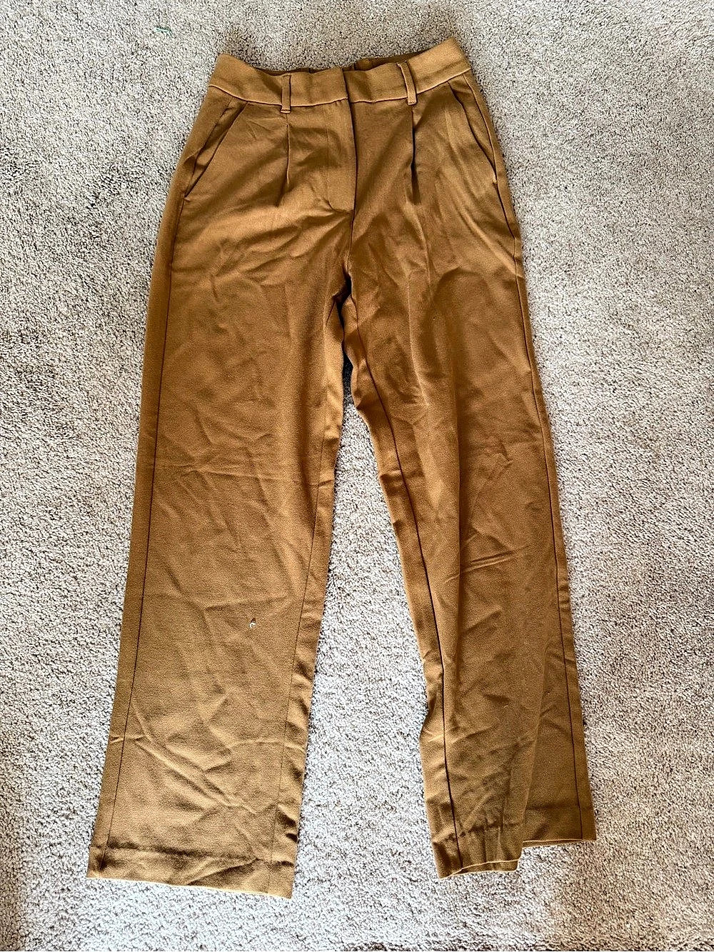 Brown Wide Leg Pants